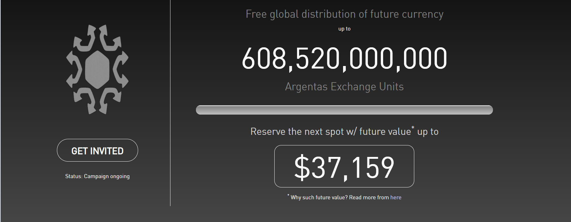 ایردراپ معتبر توکن Argentas
