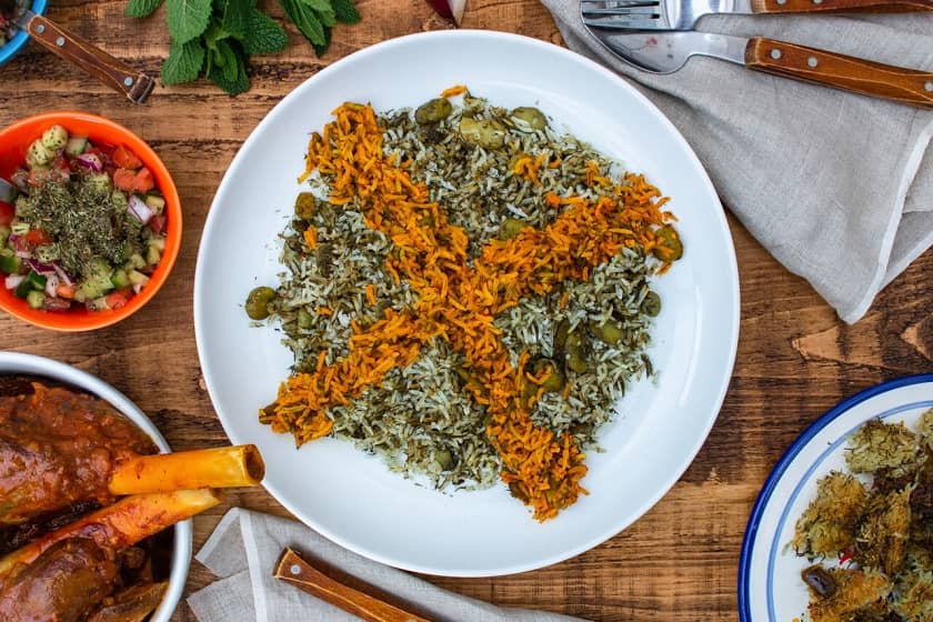  طرز تهیه باقالی پلو با مایچه
