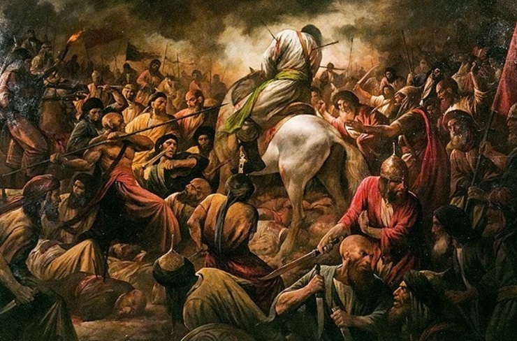 اولین خطبه امام حسین علیه السلام در ورود به کربلا