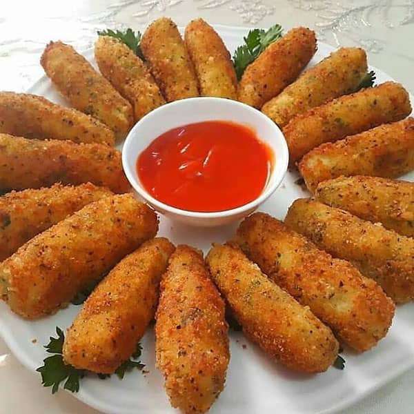 طرز تهیه فینگر فود سیب زمینی