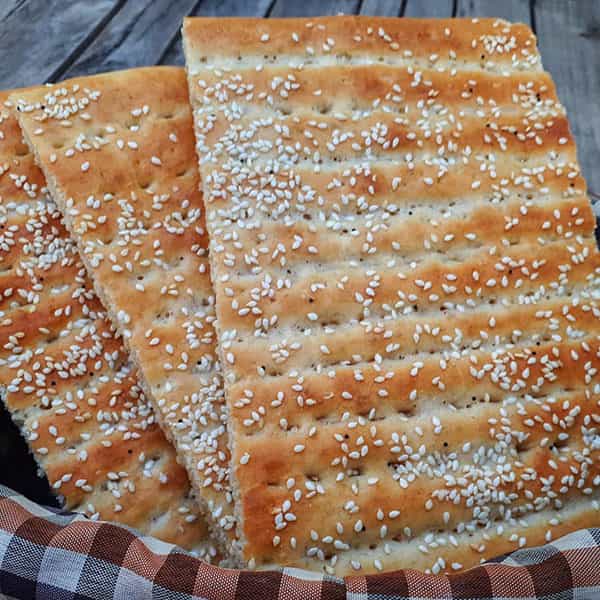 طرز تهیه نان بربری