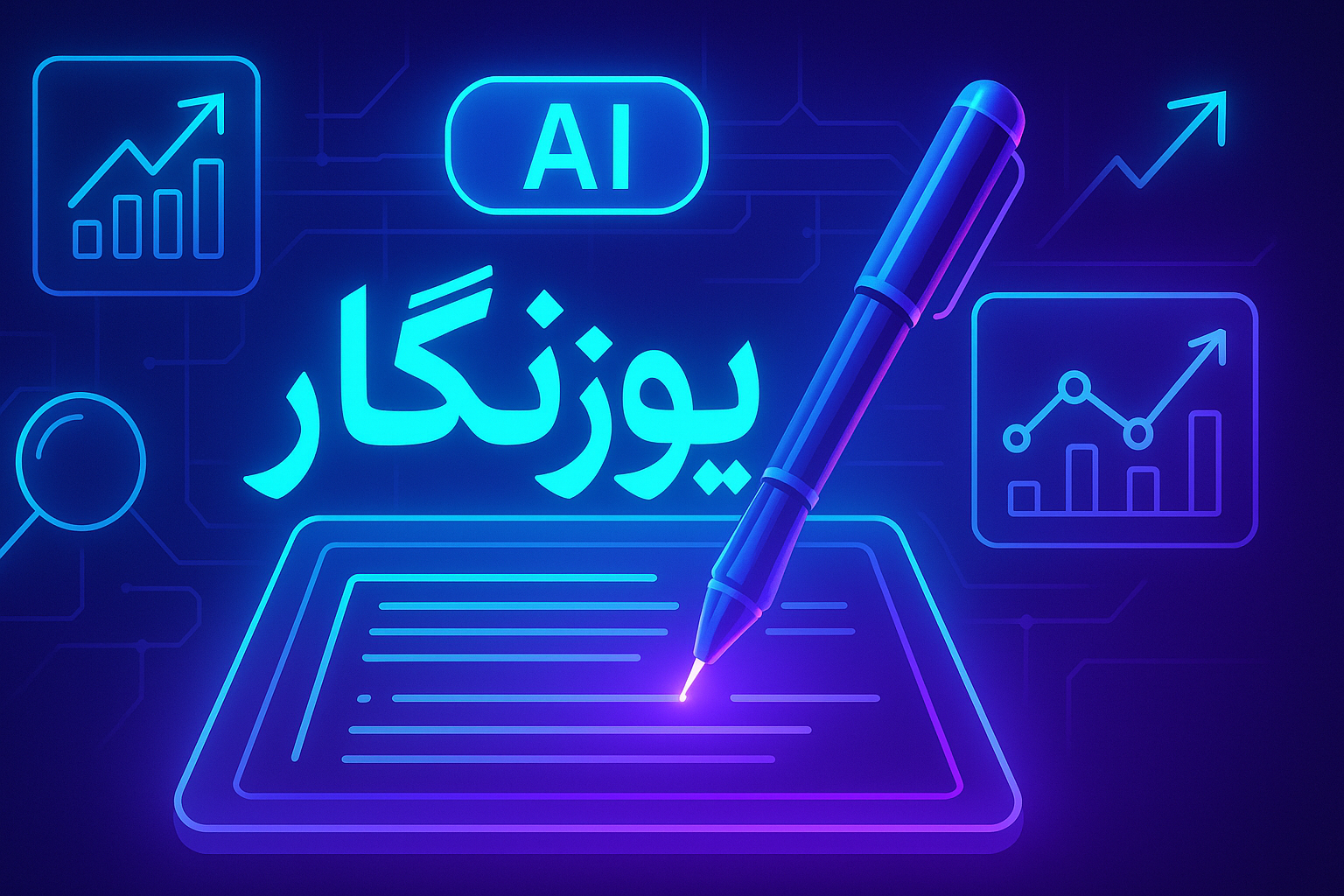 یوزنگار؛ هوش مصنوعی اختصاصی تولید محتوای سئو شده